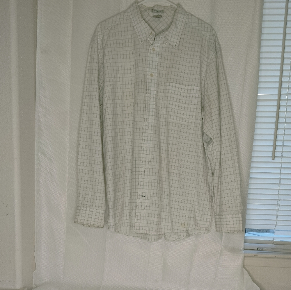 White button-up shirt